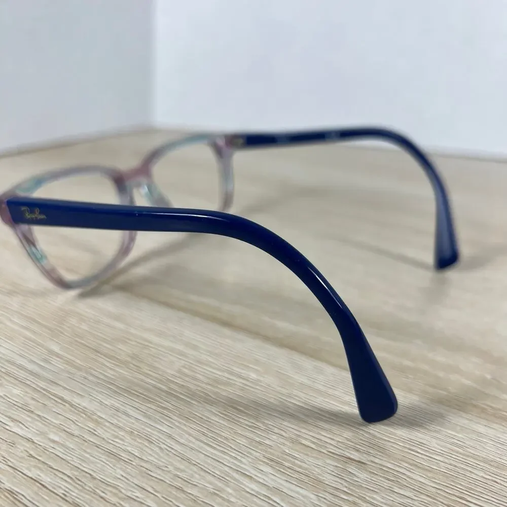 Ray-Ban RB1591 3807 Kids Eyeglasses Blue Clear Frames Only 48-16-130